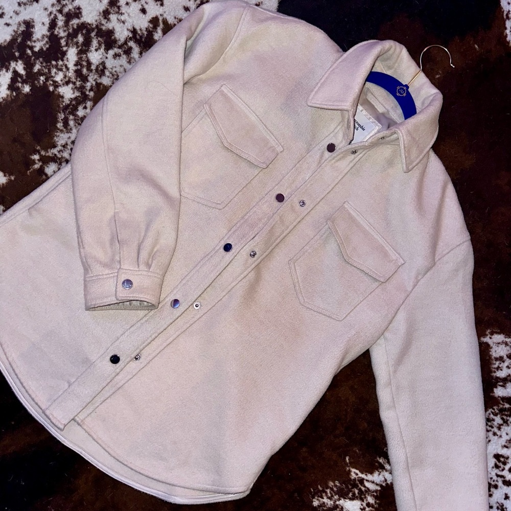 Abercrombie Shacket Shirt Jacket